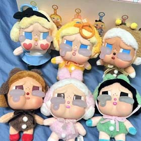 CRYBABY Tear Factory Vinyl Face Plush Doll Blind Box-2384  